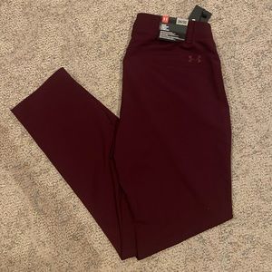 NWT- under Armor tapered golf pants